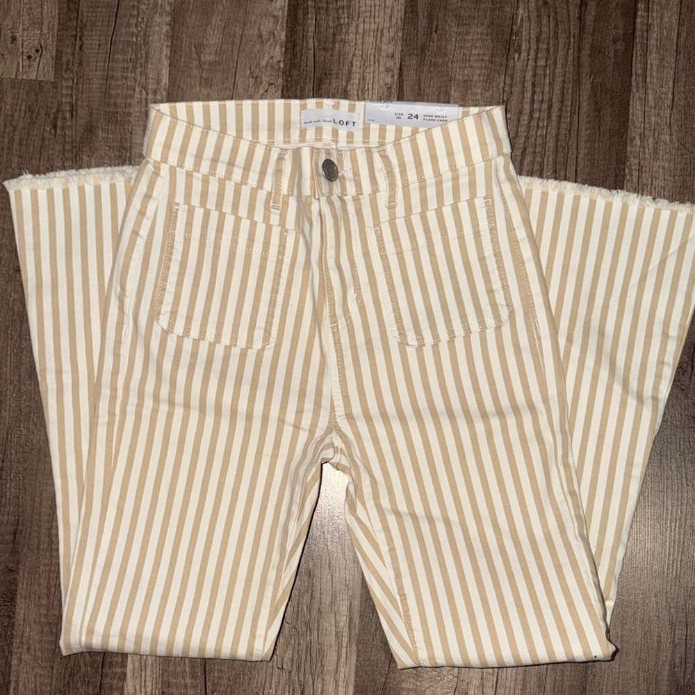 Vintage Stripped Jeans